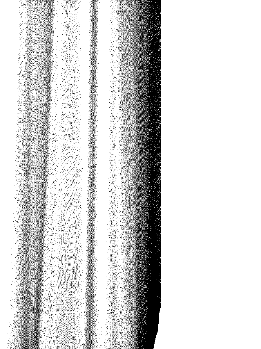 A soft curtain, a veil covering the cold stone wall